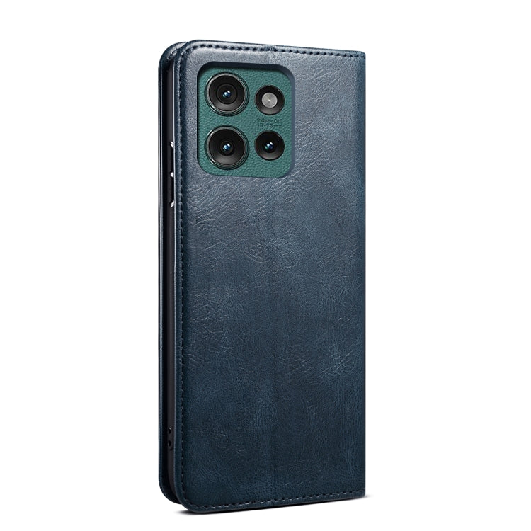 For Motorola Edge 50 5G Global Oil Wax Crazy Horse Texture Leather Phone Case