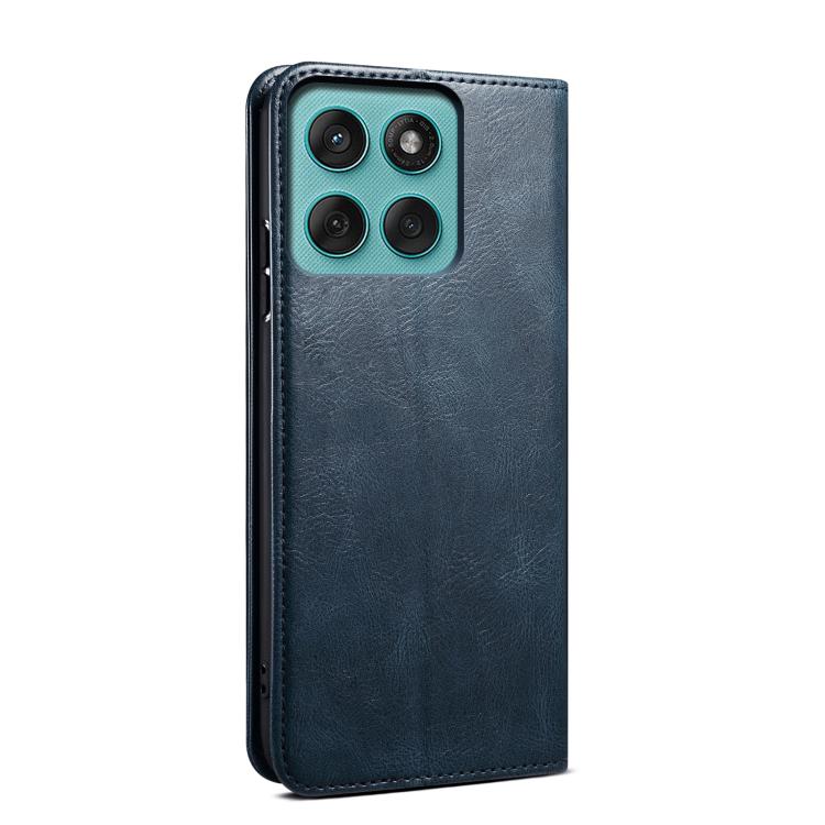 For Motorola Moto G86 5G Oil Wax Crazy Horse Texture Leather Phone Case