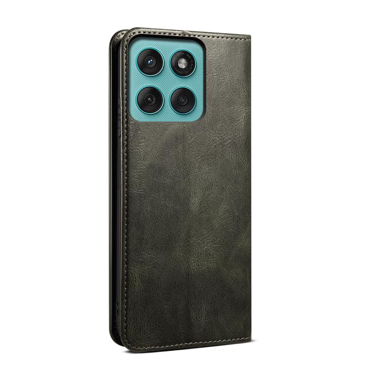 For Motorola Edge 60 Oil Wax Crazy Horse Texture Leather Phone Case