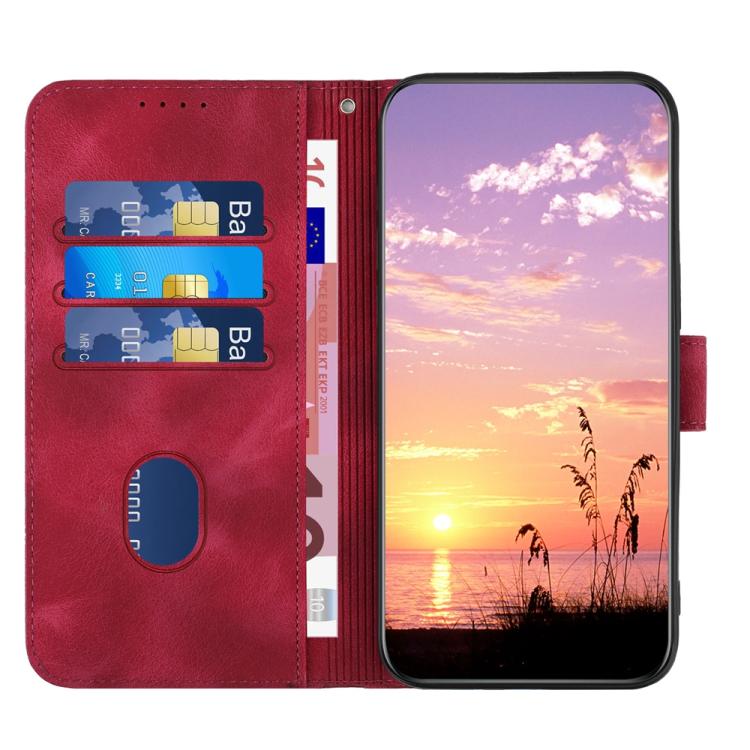 For Nothing Phone 2a Elephant Head Embossed Phone Leather Case with Lanyard