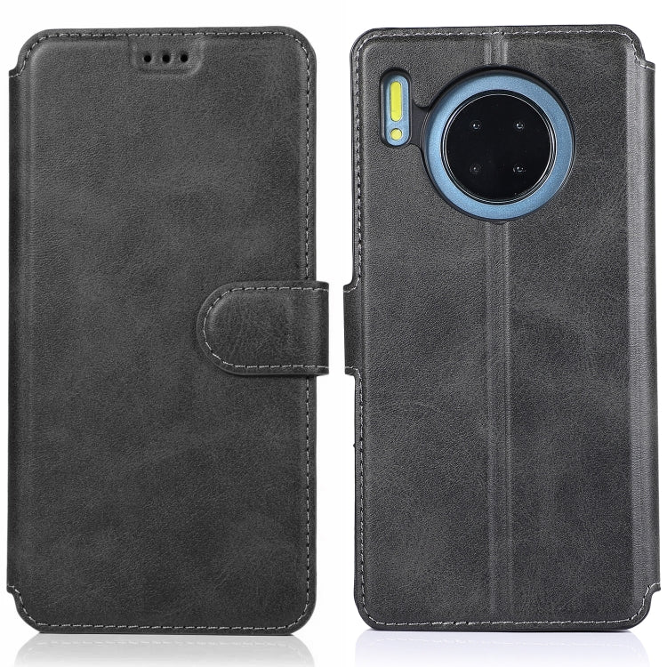 For Huawei Mate 30 Calf Texture Magnetic Buckle Horizontal Flip Leather Case with Holder & Card Slots & Wallet & Photo Frame