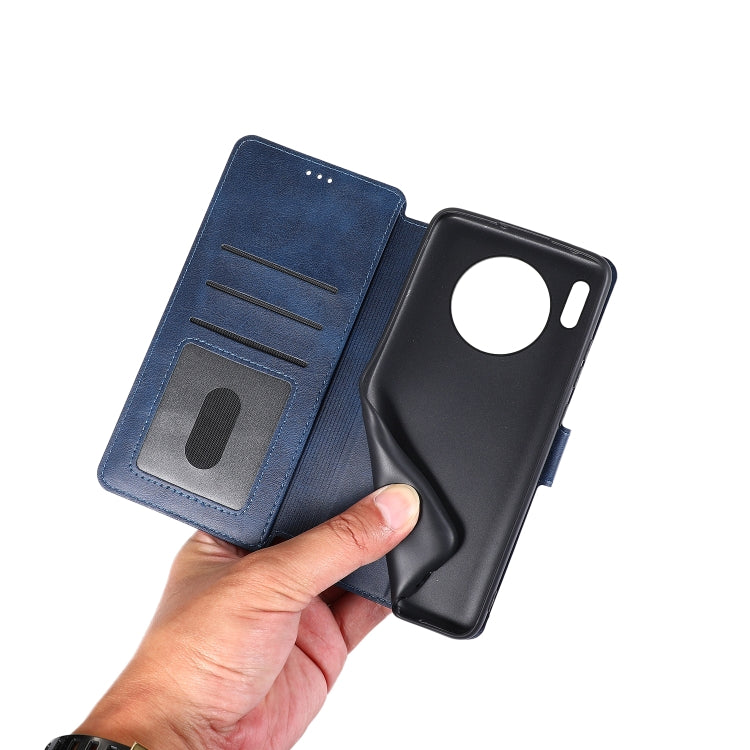 For Huawei Mate 30 Calf Texture Magnetic Buckle Horizontal Flip Leather Case with Holder & Card Slots & Wallet & Photo Frame