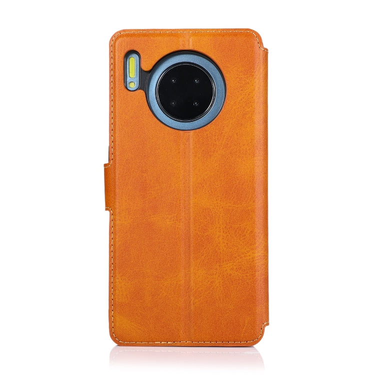 For Huawei Mate 30 Calf Texture Magnetic Buckle Horizontal Flip Leather Case with Holder & Card Slots & Wallet & Photo Frame