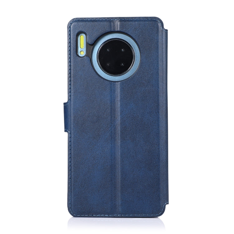 For Huawei Mate 30 Calf Texture Magnetic Buckle Horizontal Flip Leather Case with Holder & Card Slots & Wallet & Photo Frame