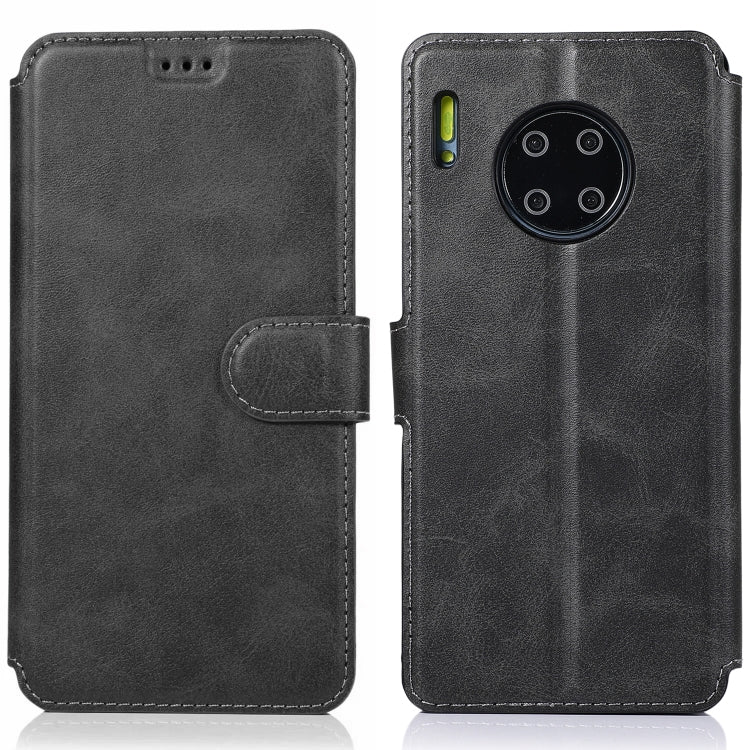 For Huawei Mate 30 Pro Calf Texture Magnetic Buckle Horizontal Flip Leather Case with Holder & Card Slots & Wallet & Photo Frame
