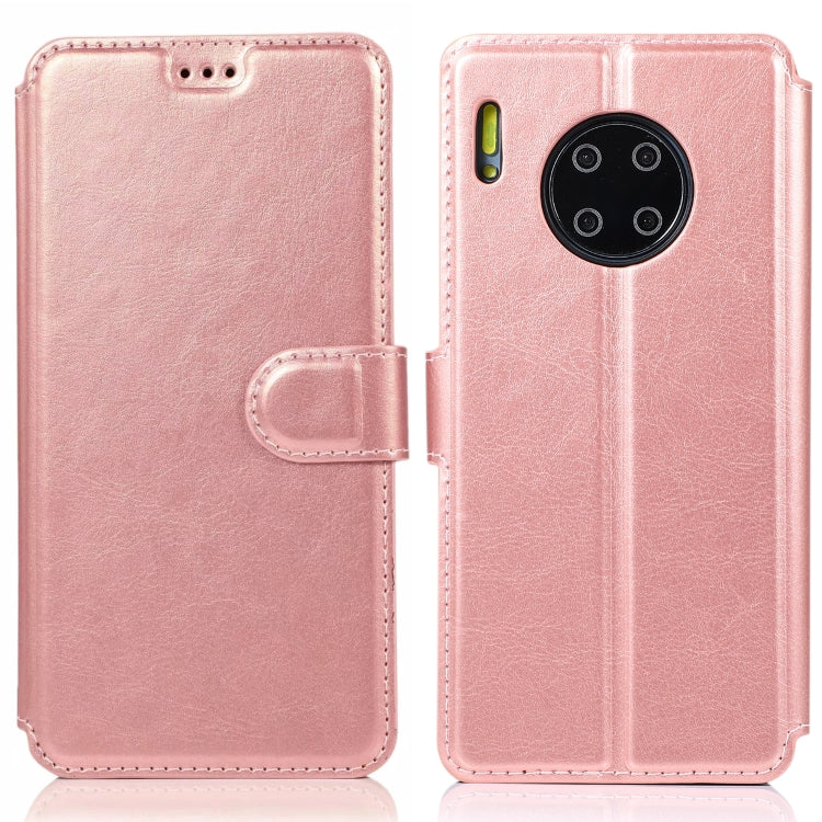 For Huawei Mate 30 Pro Calf Texture Magnetic Buckle Horizontal Flip Leather Case with Holder & Card Slots & Wallet & Photo Frame
