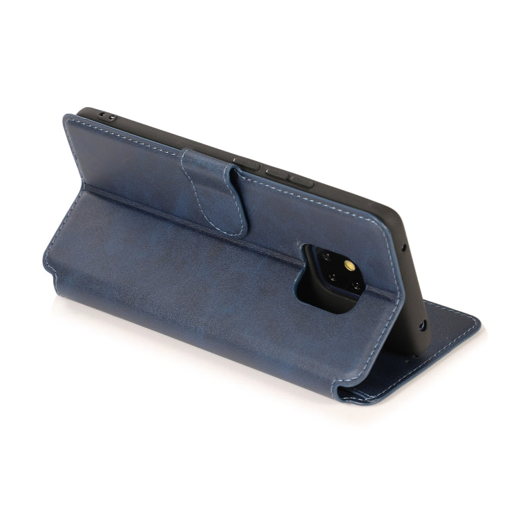 For Huawei Mate 20 Pro Calf Texture Magnetic Buckle Horizontal Flip Leather Case with Holder & Card Slots & Wallet & Photo Frame