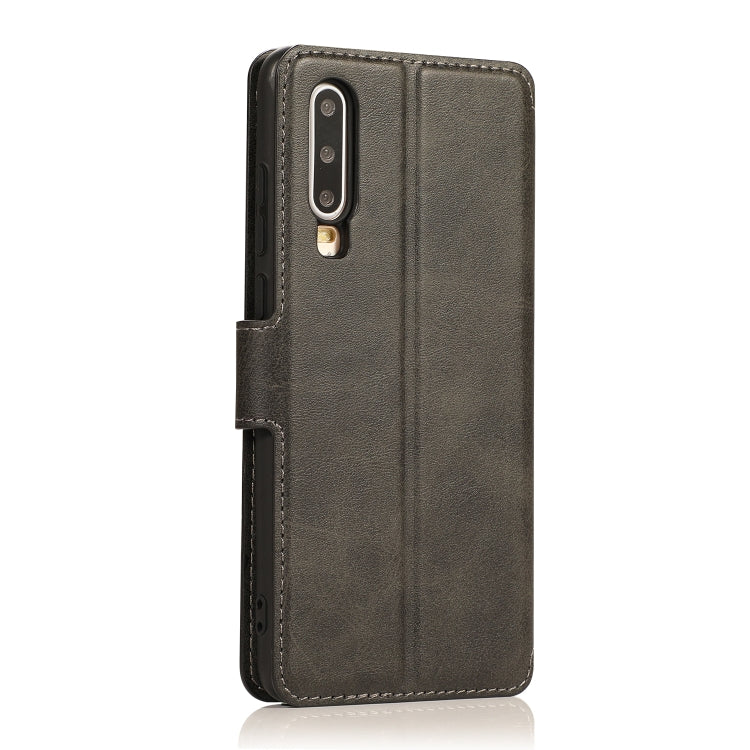 For Huawei P30 Calf Texture Magnetic Buckle Horizontal Flip Leather Case with Holder & Card Slots & Wallet & Photo Frame