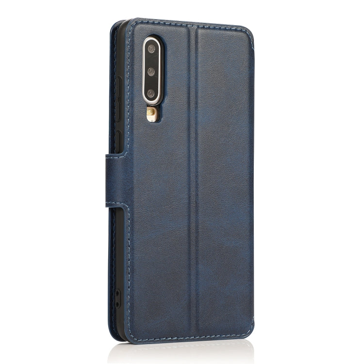 For Huawei P30 Calf Texture Magnetic Buckle Horizontal Flip Leather Case with Holder & Card Slots & Wallet & Photo Frame