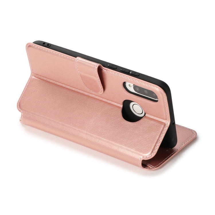 For Huawei P30 Lite Calf Texture Magnetic Buckle Horizontal Flip Leather Case with Holder & Card Slots & Wallet & Photo Frame