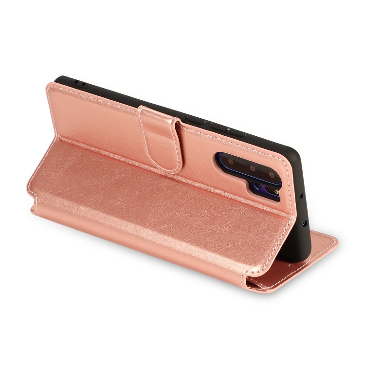 For Huawei P30 Pro Calf Texture Magnetic Buckle Horizontal Flip Leather Case with Holder & Card Slots & Wallet & Photo Frame