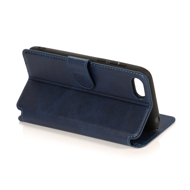 For Huawei Y5 2018 Calf Texture Magnetic Buckle Horizontal Flip Leather Case with Holder & Card Slots & Wallet & Photo Frame