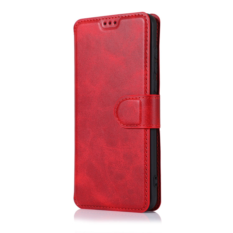 For Huawei P40 Calf Texture Magnetic Buckle Horizontal Flip Leather Case with Holder & Card Slots & Wallet & Photo Frame