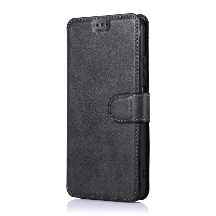 For Huawei P40 Lite Calf Texture Magnetic Buckle Horizontal Flip Leather Case with Holder & Card Slots & Wallet & Photo Frame