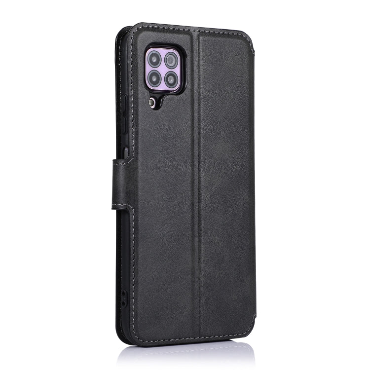 For Huawei P40 Lite Calf Texture Magnetic Buckle Horizontal Flip Leather Case with Holder & Card Slots & Wallet & Photo Frame