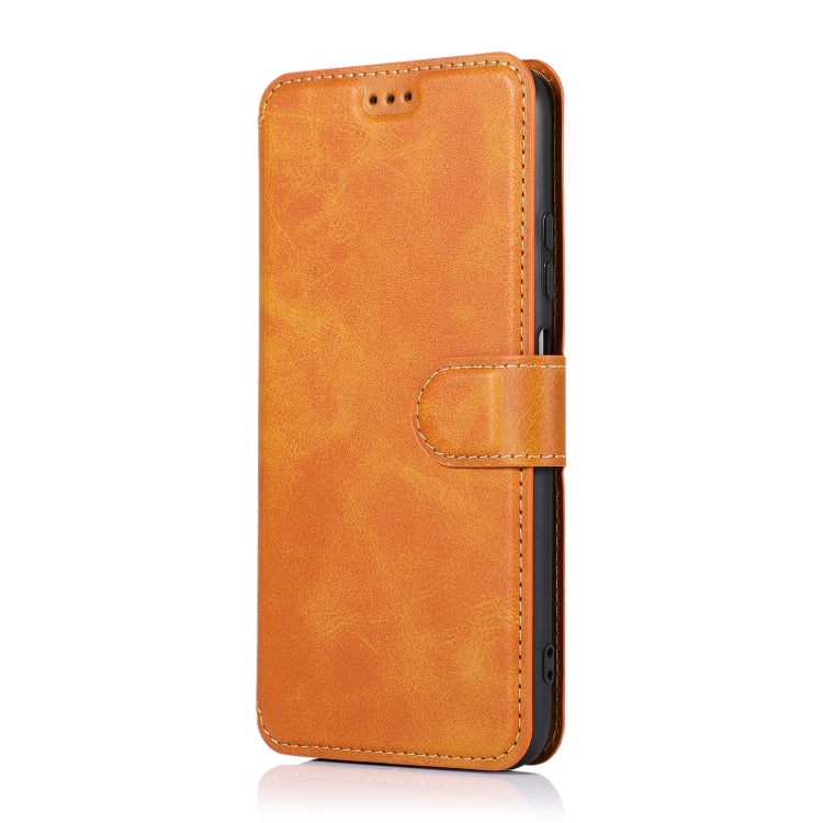 For Huawei P40 Lite Calf Texture Magnetic Buckle Horizontal Flip Leather Case with Holder & Card Slots & Wallet & Photo Frame
