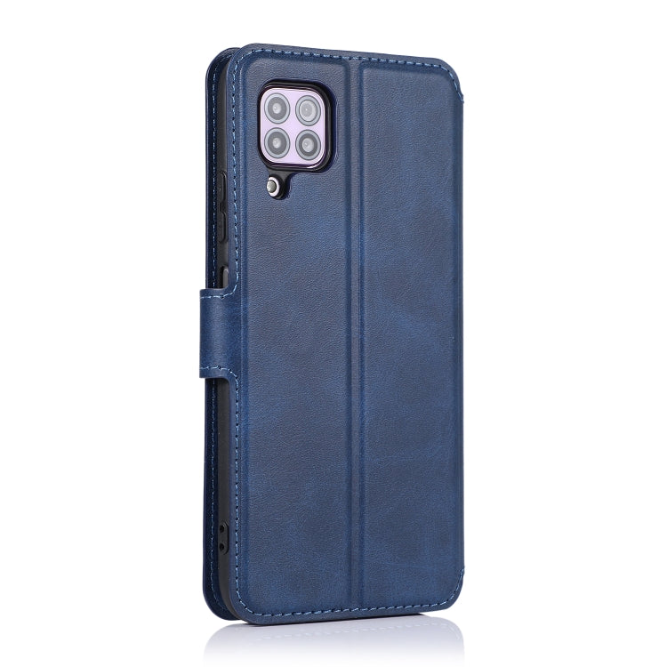 For Huawei P40 Lite Calf Texture Magnetic Buckle Horizontal Flip Leather Case with Holder & Card Slots & Wallet & Photo Frame