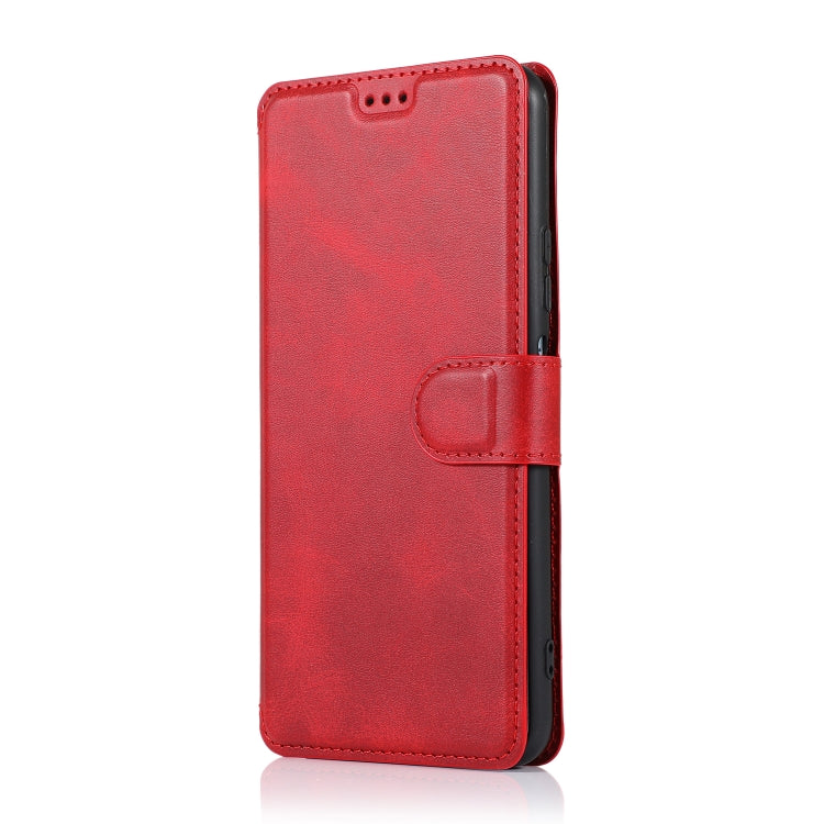 For Huawei Honor V30 Calf Texture Magnetic Buckle Horizontal Flip Leather Case with Holder & Card Slots & Wallet & Photo Frame