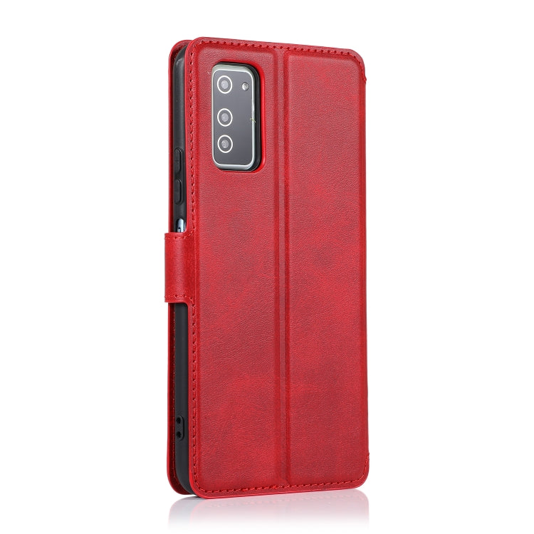 For Huawei Honor V30 Calf Texture Magnetic Buckle Horizontal Flip Leather Case with Holder & Card Slots & Wallet & Photo Frame