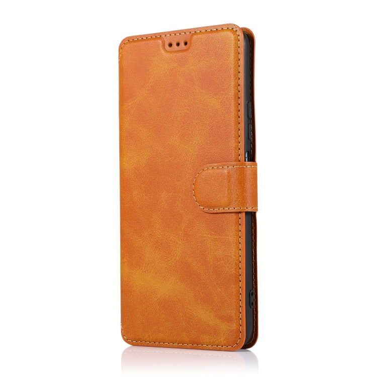 For Huawei Honor V30 Calf Texture Magnetic Buckle Horizontal Flip Leather Case with Holder & Card Slots & Wallet & Photo Frame
