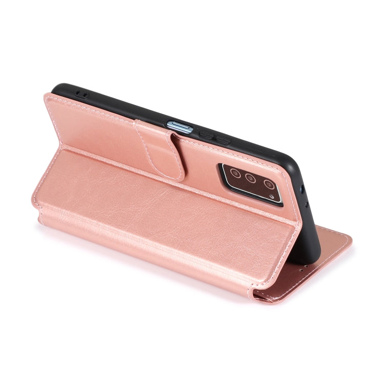 For Huawei Honor V30 Calf Texture Magnetic Buckle Horizontal Flip Leather Case with Holder & Card Slots & Wallet & Photo Frame