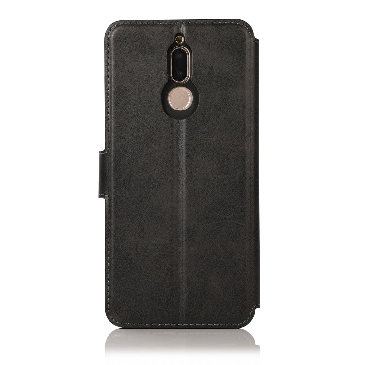 For Huawei Mate 10 Lite / Maimang 6 Calf Texture Magnetic Buckle Horizontal Flip Leather Case with Holder & Card Slots & Wallet & Photo Frame