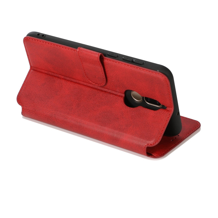 For Huawei Mate 10 Lite / Maimang 6 Calf Texture Magnetic Buckle Horizontal Flip Leather Case with Holder & Card Slots & Wallet & Photo Frame