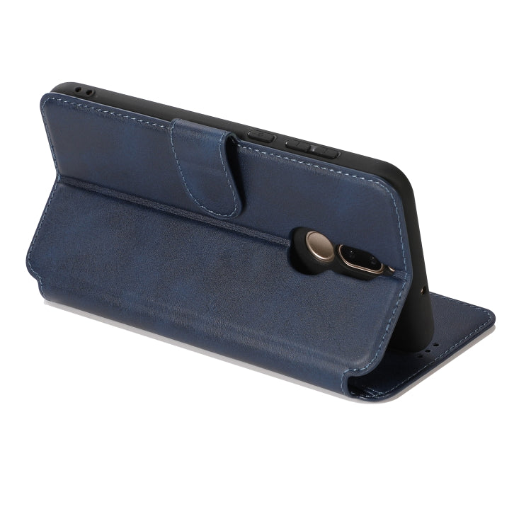 For Huawei Mate 10 Lite / Maimang 6 Calf Texture Magnetic Buckle Horizontal Flip Leather Case with Holder & Card Slots & Wallet & Photo Frame