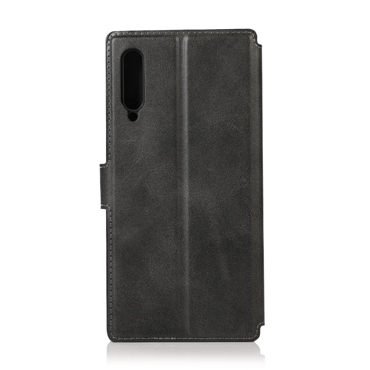 For Huawei Honor 9X Calf Texture Magnetic Buckle Horizontal Flip Leather Case with Holder & Card Slots & Wallet & Photo Frame