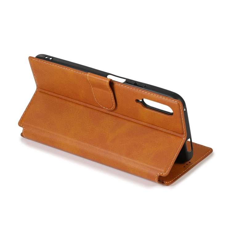 For Huawei Honor 9X Calf Texture Magnetic Buckle Horizontal Flip Leather Case with Holder & Card Slots & Wallet & Photo Frame