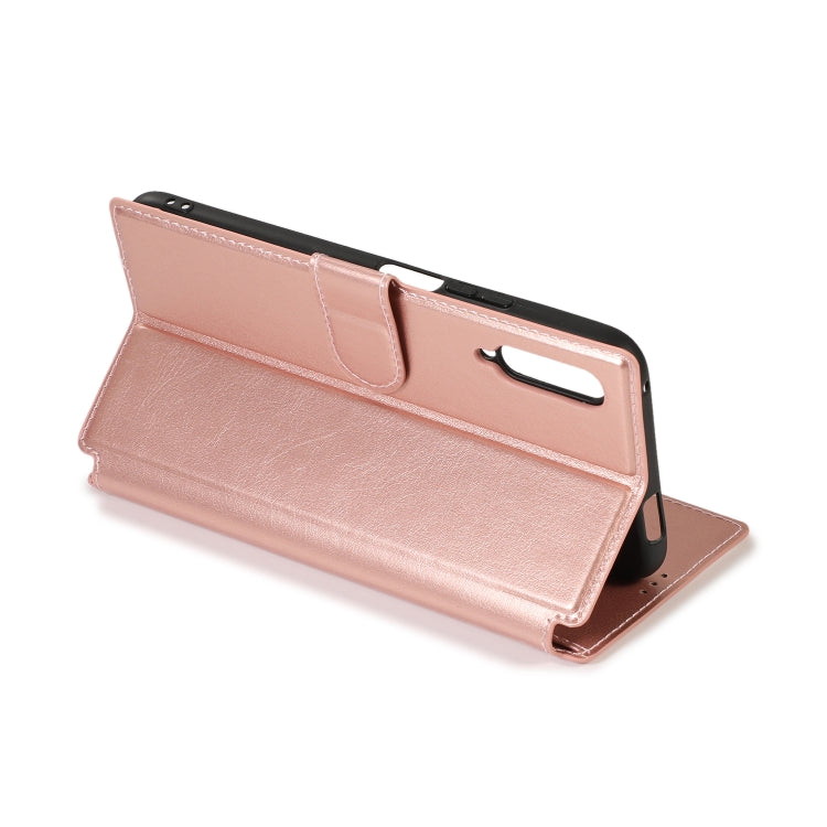 For Huawei Honor 9X Calf Texture Magnetic Buckle Horizontal Flip Leather Case with Holder & Card Slots & Wallet & Photo Frame