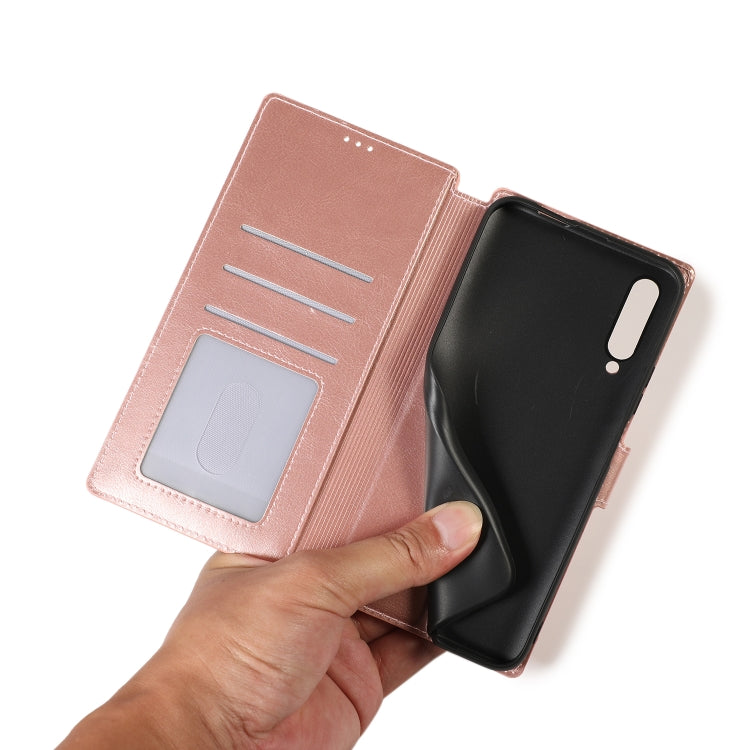 For Huawei Honor 9X Calf Texture Magnetic Buckle Horizontal Flip Leather Case with Holder & Card Slots & Wallet & Photo Frame