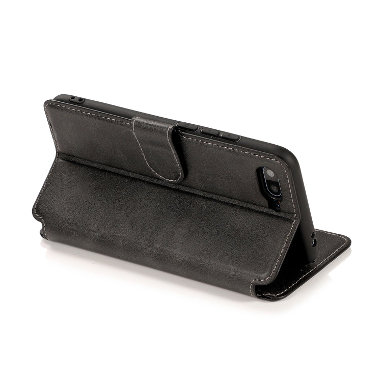 For Huawei Honor 10 Calf Texture Magnetic Buckle Horizontal Flip Leather Case with Holder & Card Slots & Wallet & Photo Frame