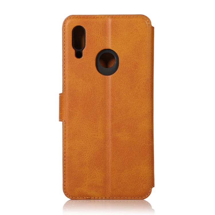 For Huawei Honor 10 Lite Calf Texture Magnetic Buckle Horizontal Flip Leather Case with Holder & Card Slots & Wallet & Photo Frame