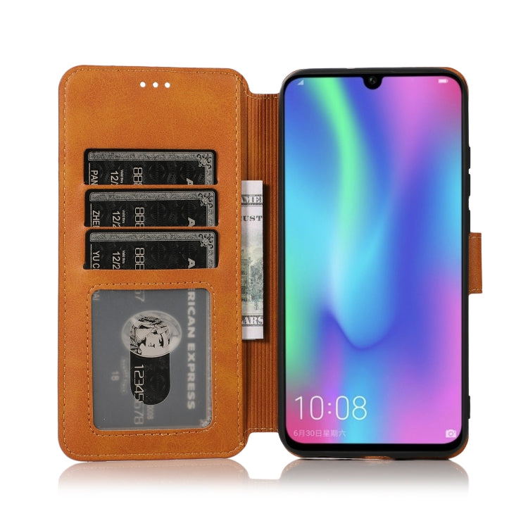 For Huawei Honor 10 Lite Calf Texture Magnetic Buckle Horizontal Flip Leather Case with Holder & Card Slots & Wallet & Photo Frame