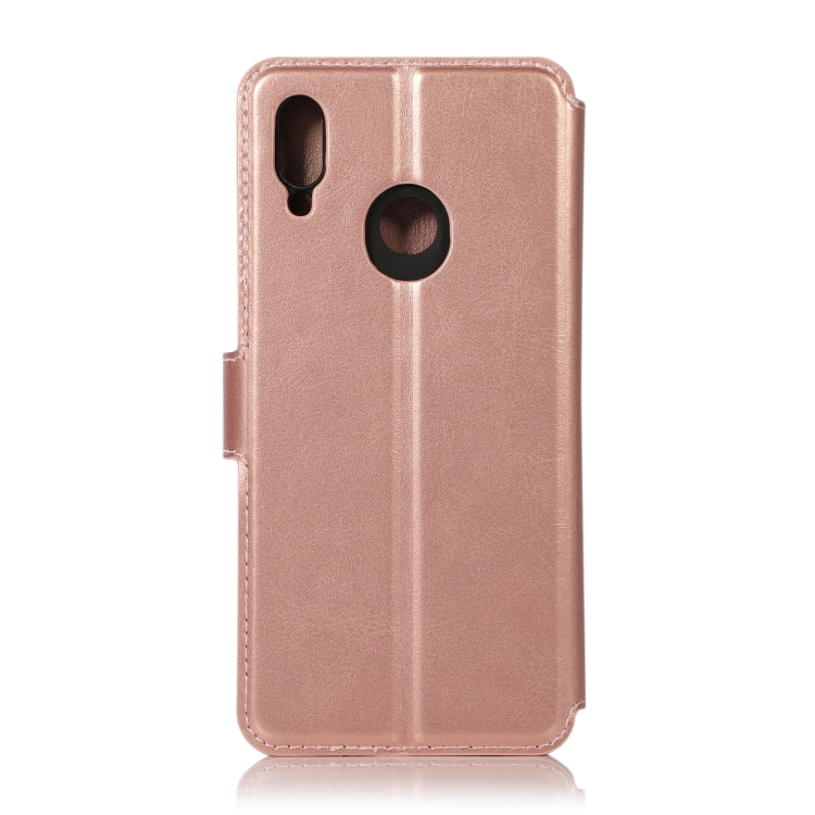 For Huawei Honor 10 Lite Calf Texture Magnetic Buckle Horizontal Flip Leather Case with Holder & Card Slots & Wallet & Photo Frame