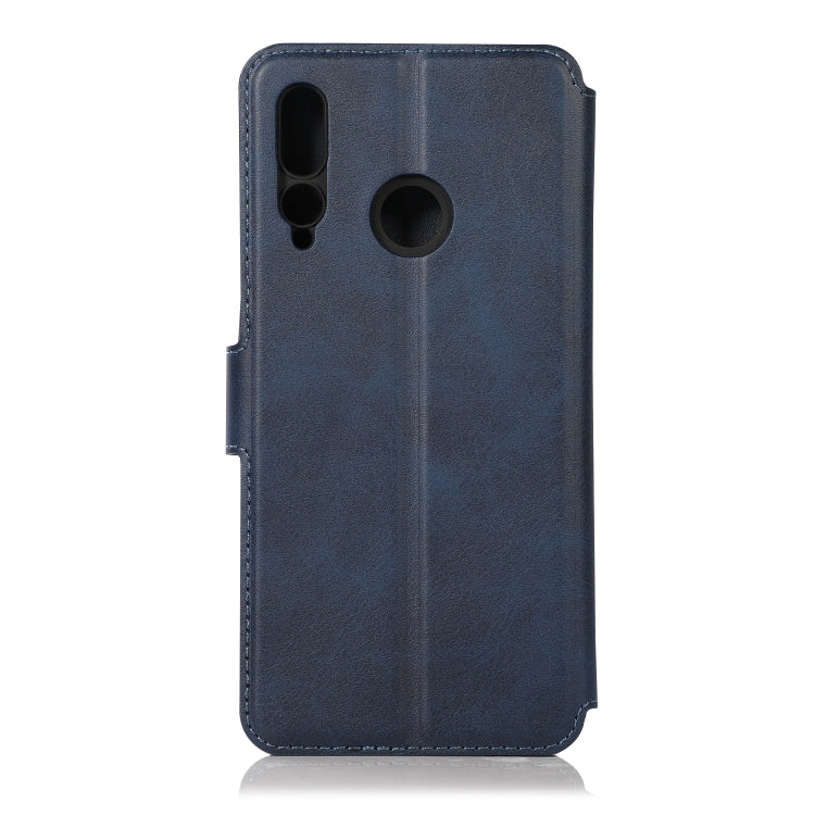 For Huawei Enjoy 9s Calf Texture Magnetic Buckle Horizontal Flip Leather Case with Holder & Card Slots & Wallet & Photo Frame