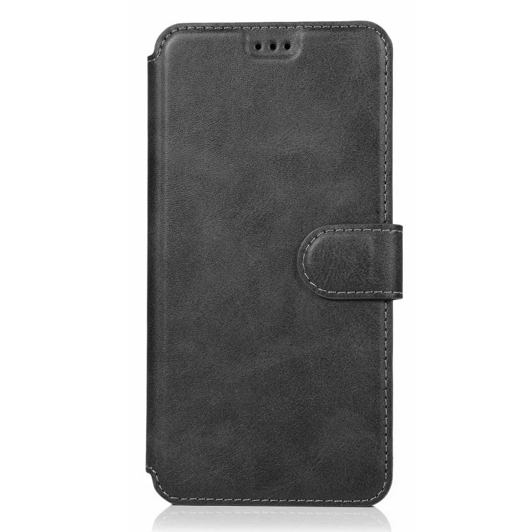 For Xiaomi Redmi Note 8 Calf Texture Magnetic Buckle Horizontal Flip Leather Case with Holder & Card Slots & Wallet & Photo Frame