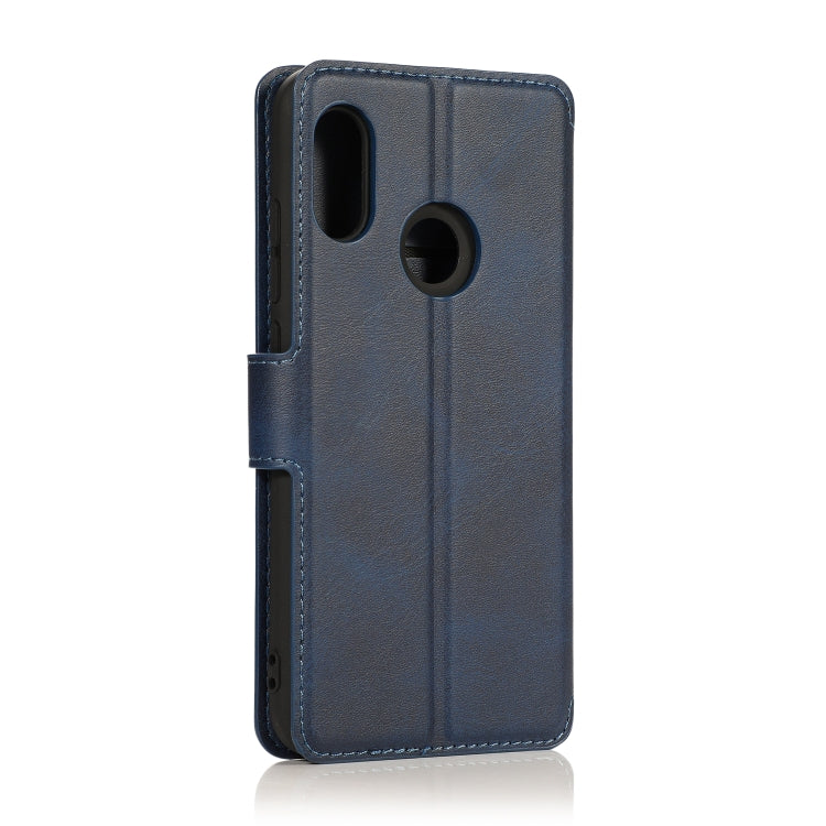 For Xiaomi Redmi 6 Pro Calf Texture Magnetic Buckle Horizontal Flip Leather Case with Holder & Card Slots & Wallet & Photo Frame