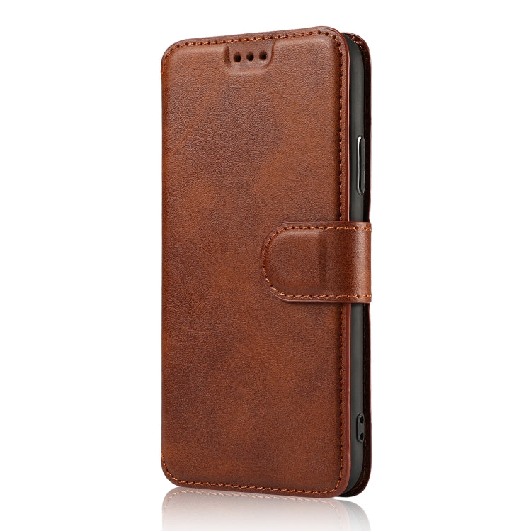 For Xiaomi Redmi 6 Pro Calf Texture Magnetic Buckle Horizontal Flip Leather Case with Holder & Card Slots & Wallet & Photo Frame