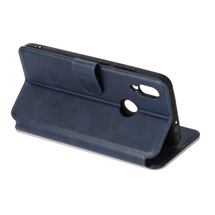 For Xiaomi Redmi 7 Calf Texture Magnetic Buckle Horizontal Flip Leather Case with Holder & Card Slots & Wallet & Photo Frame
