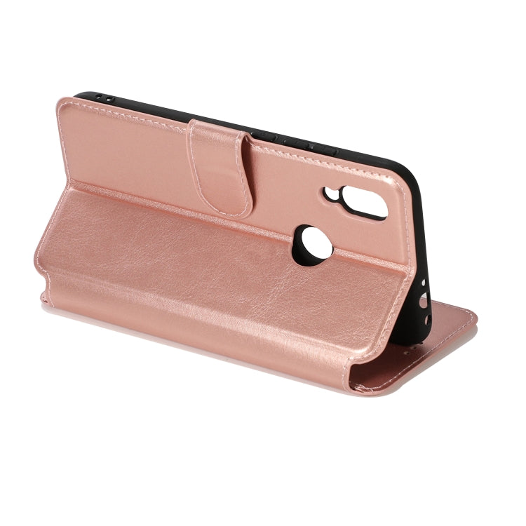 For Xiaomi Redmi 7 Calf Texture Magnetic Buckle Horizontal Flip Leather Case with Holder & Card Slots & Wallet & Photo Frame