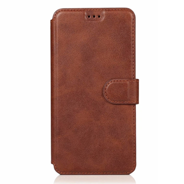 For Xiaomi Redmi 7 Calf Texture Magnetic Buckle Horizontal Flip Leather Case with Holder & Card Slots & Wallet & Photo Frame