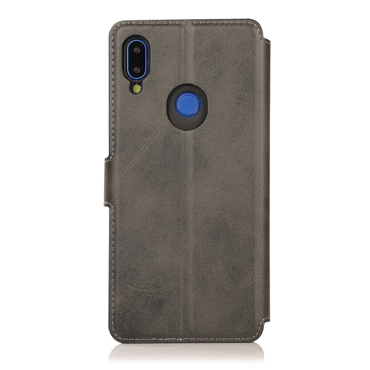 For Xiaomi Redmi Note 7 Calf Texture Magnetic Buckle Horizontal Flip Leather Case with Holder & Card Slots & Wallet & Photo Frame