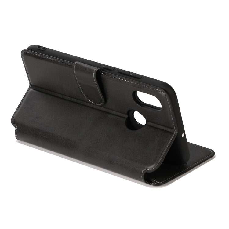 For Xiaomi Mi 8 Calf Texture Magnetic Buckle Horizontal Flip Leather Case with Holder & Card Slots & Wallet & Photo Frame