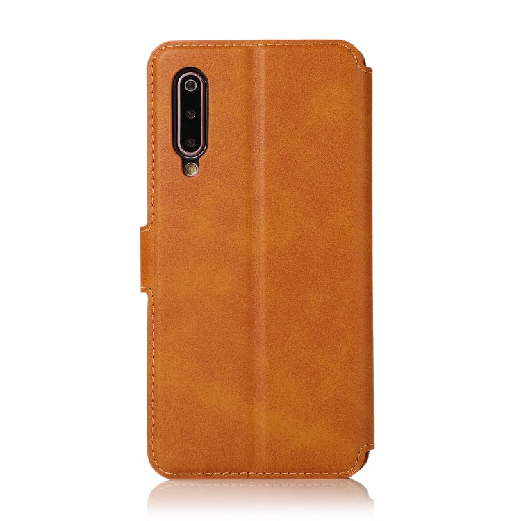 For Xiaomi Mi 9 Calf Texture Magnetic Buckle Horizontal Flip Leather Case with Holder & Card Slots & Wallet & Photo Frame