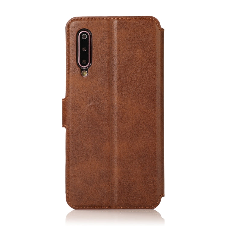 For Xiaomi Mi 9 Calf Texture Magnetic Buckle Horizontal Flip Leather Case with Holder & Card Slots & Wallet & Photo Frame