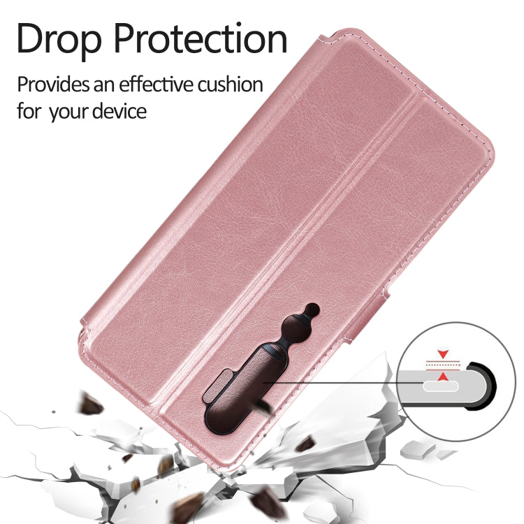 For Xiaomi Mi CC9 Pro Calf Texture Magnetic Buckle Horizontal Flip Leather Case with Holder & Card Slots & Wallet & Photo Frame