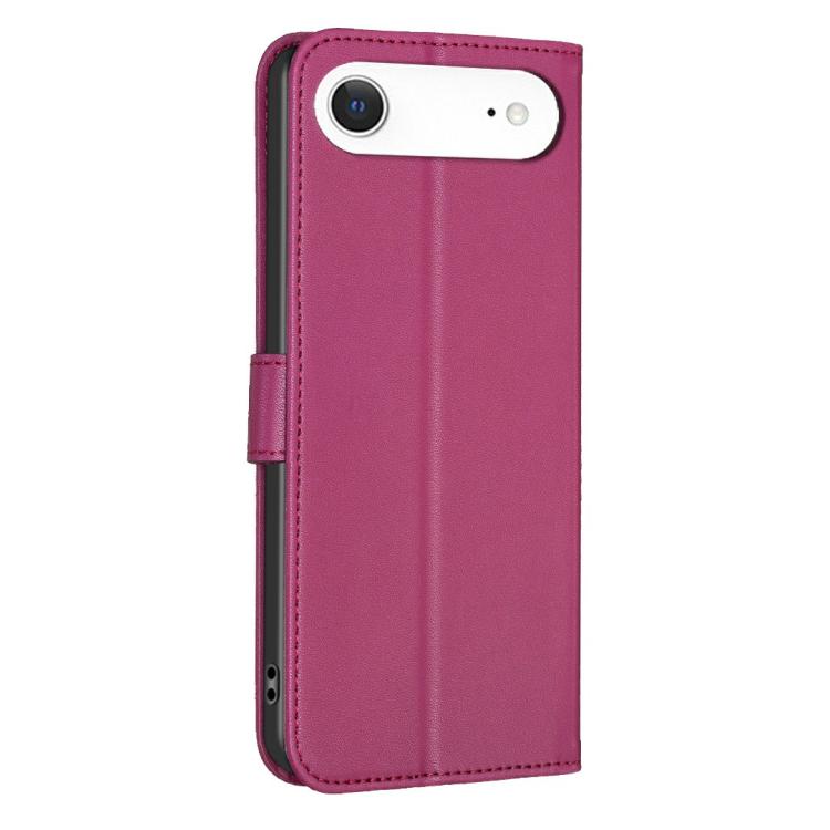 For iPhone Air Four-leaf Embossed Leather Phone Case