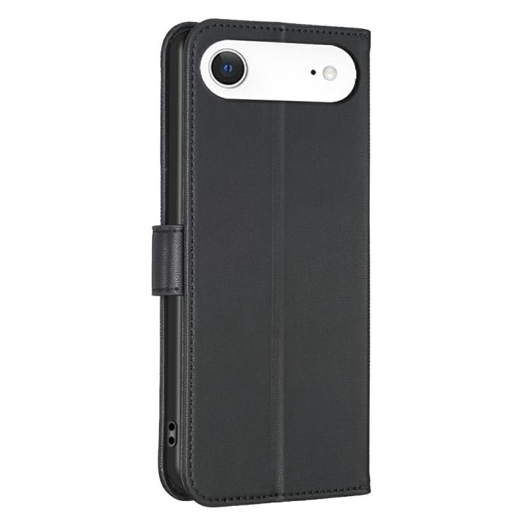 For iPhone Air Four-leaf Embossed Leather Phone Case